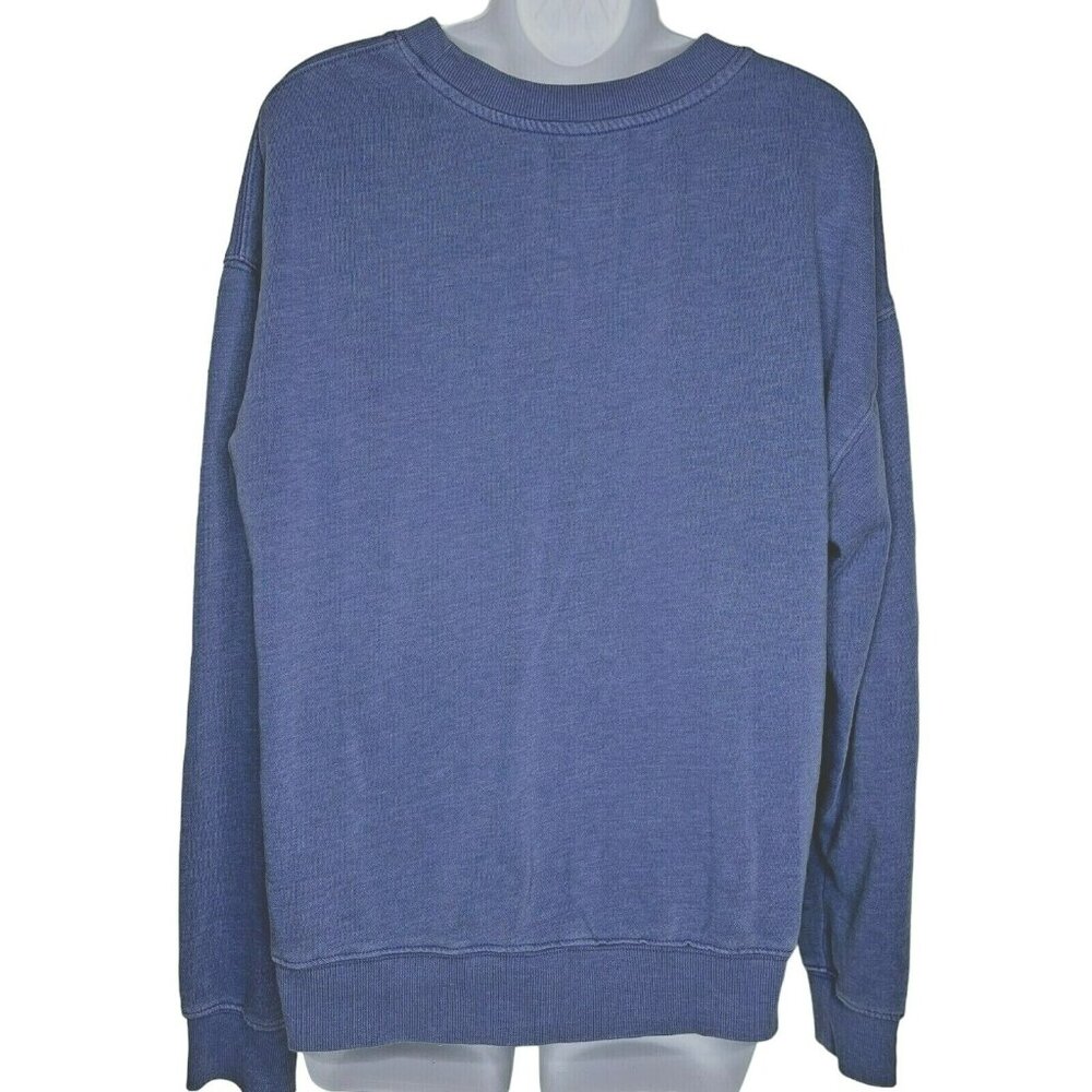 Nickelodeon Rugrats Women's Sz XL Blue Crew Neck Pullover Sweatshirt Long Sleeve - Picture 4 of 7